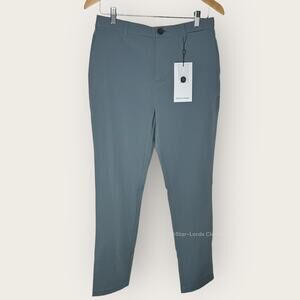 Ministry of Supply Pace Tapered Chinos Pants Size 30 Blue Tech Wrinkle Resistant